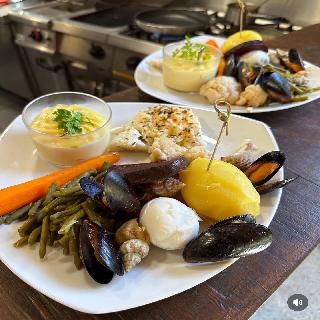 Aïoli à la Brasserie des Boules sur Cadenet