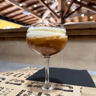 Un Irish Coffee au resto à Cadenet !