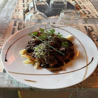 Pâtes maison au restaurant de Cadenet